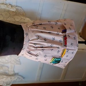 Handcrafted half apron with pockets